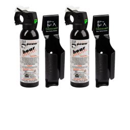 #12DCH Premium Bear Spray with Griz Guard Holster (2 PACK) 7.9oz 225G