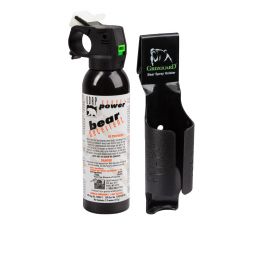 UDAP 12-H Hip Holster For Bear Spray - 7.9oz Quick-Draw Holster Only In Black