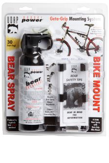 #12GM Bear Spray with Geta-Grip Bike Mount 7.9oz-225g