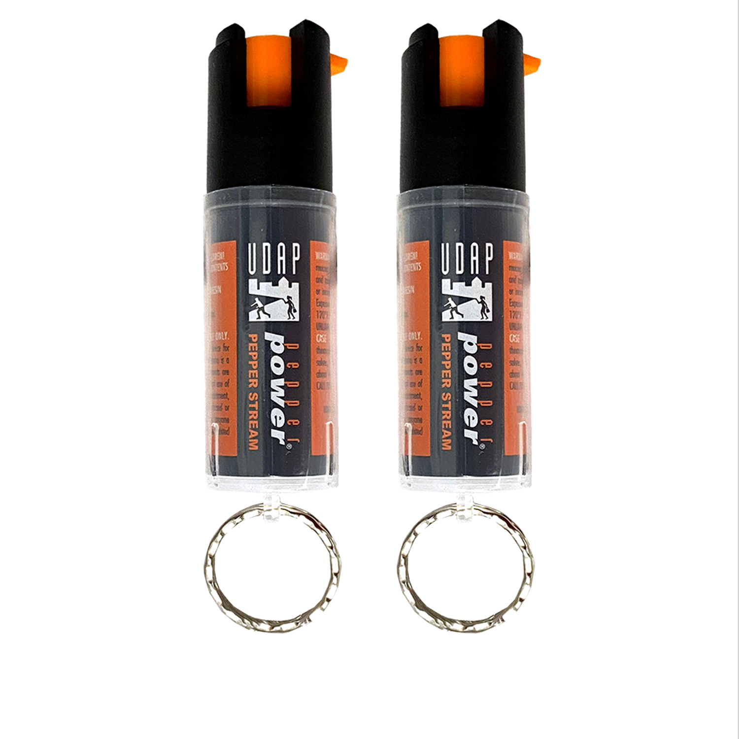 #2K Keychain Pepper Spray 2 Pack (stream)
