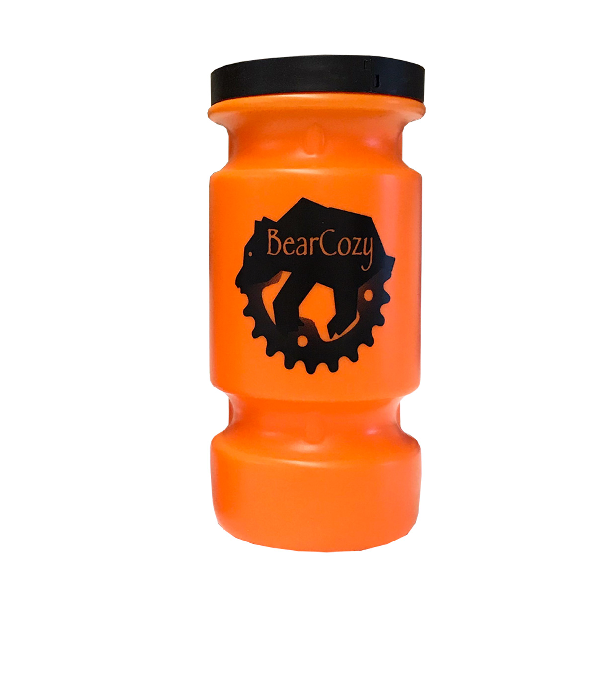 12BC Safety Orange Bear Spray with Bear Cozy Water Bottle Mount 7.9oz 225G:  UDAP Pepper Power