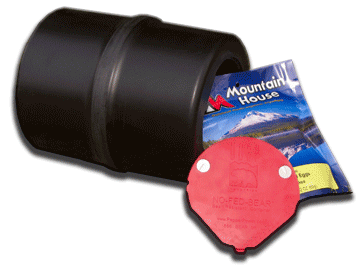 #BRCWC NO-FED-BEAR Bear Resistant Canister with Case