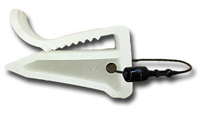 Replacement Safety Wedge Clip for Bear Spray with Tie